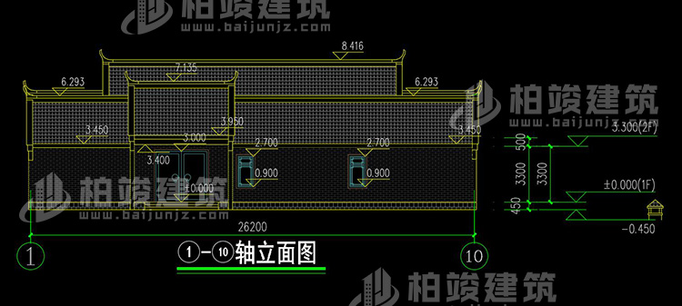 正立面圖